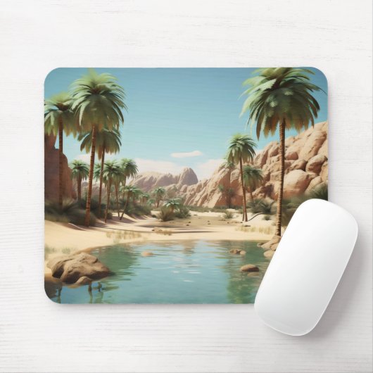 Sunny Oasis Mousepad (Mit Mouse)