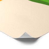 Sunny Orange Poster (Ecke)