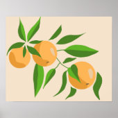 Sunny Orange Poster (Vorne)