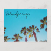 Sunny Palm Springs Postkarte (Vorderseite)