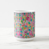 Sunny Pastel Floral Coffee Tasse (Mittel)
