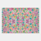 Sunny Pastel Wrapping Paper Geschenkpapier Set (Vorderseite 2)