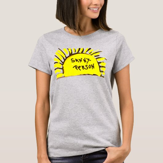 Sunny Person Sun Rays NB Long Sleeve Shirt (Vorderseite)