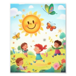 Sunny Playland Fotodruck