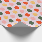 Sunny Polka Dots Geschenkpapier (Ecke)