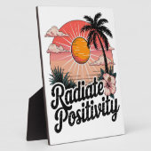 Sunny Positive Szene Fotoplatte (Seite)