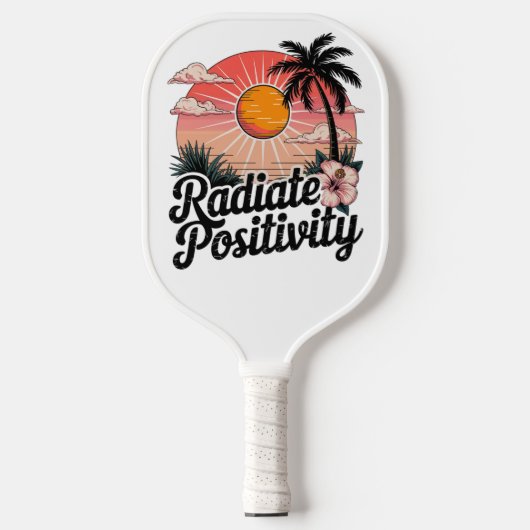 Sunny Positive Szene Pickleball Schläger (Vorderseite)