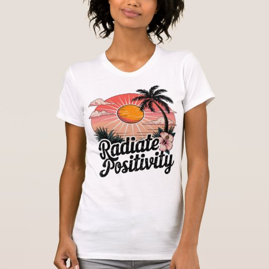 Sunny Positive Szene T-Shirt (Vorderseite)
