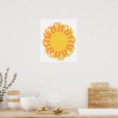 Sunny Poster (Küche)