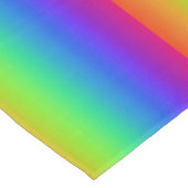Sunny Rainbow Colorful Tableclout Tischdecke (Schrägansicht)