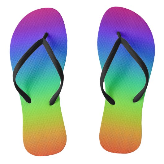 Sunny Rainbow Flip Flops Badesandalen (Fußbett)