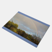 Sunny Rainbow Fußmatte (Schrägansicht)