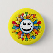 Sunny Ray Flower Button (Vorderseite)