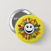 Sunny Ray Flower Button (Vorne & Hinten)