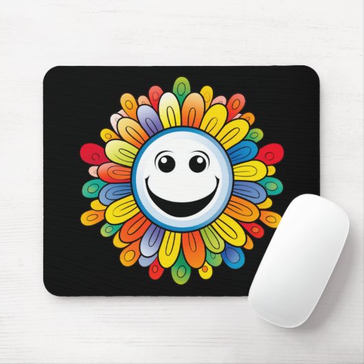 Sunny Ray Flower Mousepad (Mit Mouse)