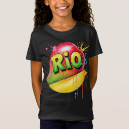 Sunny Rio, Mango, von Natasha Us T-Shirt