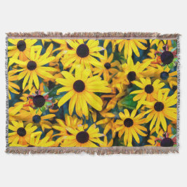 Sunny Rudbeckia Black-Mit Augen Susan Decke