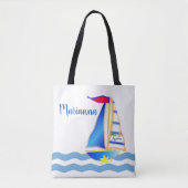 Sunny Sailing Day Tasche (Vorderseite)