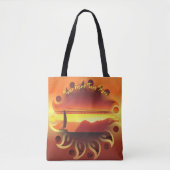 Sunny San Francisco Sunset 1124 Tasche (Vorderseite)