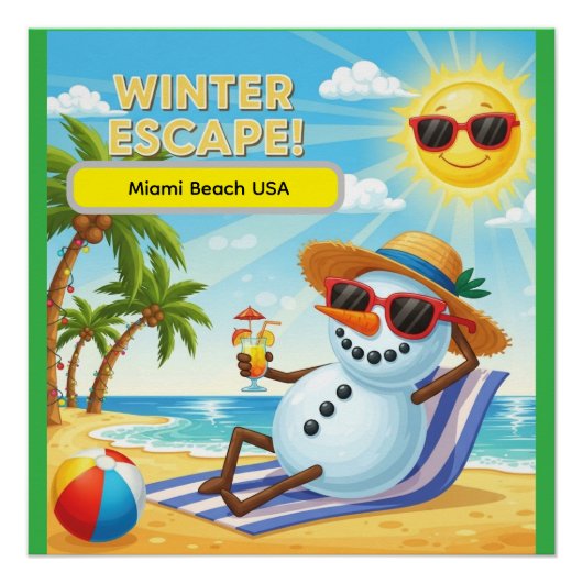 Sunny Sands Resort Poster (Vorderseite)