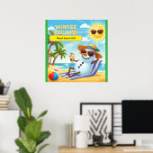 Sunny Sands Resort Poster (Heimbüro)