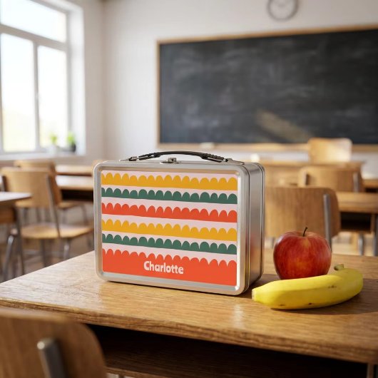 Sunny Scallops Metall Brotdose