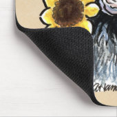 Sunny Schnauzer Classic Mousepad (Ecke)