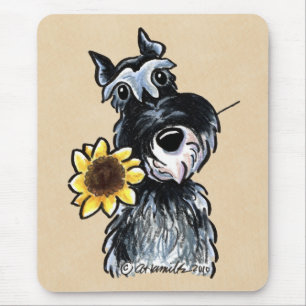 Sunny Schnauzer Classic Mousepad