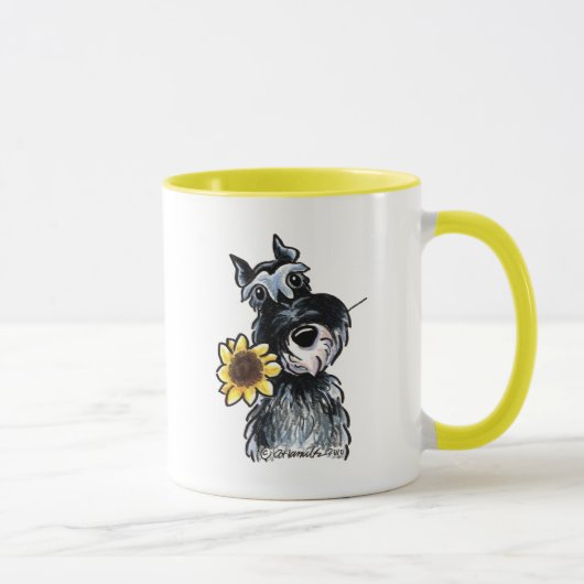 Sunny Schnauzer Classic Tasse (Rechts)
