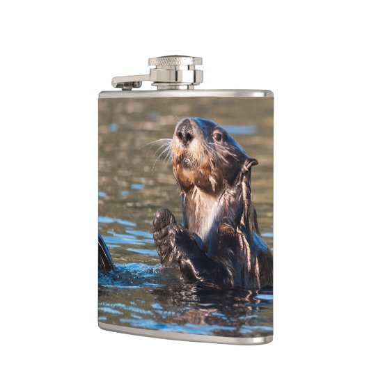 Sunny Sea Otter Flachmann (Links)