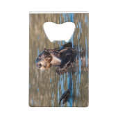 Sunny Sea Otter Geldbeutel Flaschenöffner (Rückseite)