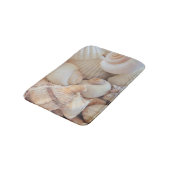 Sunny Seashells Bath Mat Summer Beach Exotische Mu Badematte (Schrägansicht)