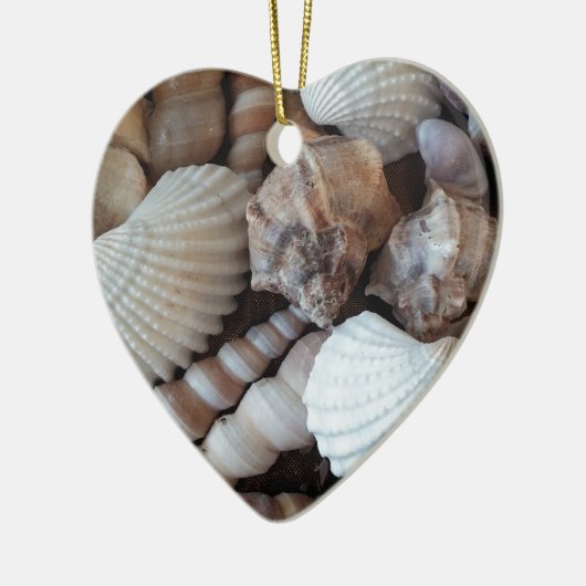 Sunny Seashells Collection Natursommer Keramik Ornament (Links)