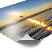 Sunny Seneca Lake, New York Fotodruck (Ecke)