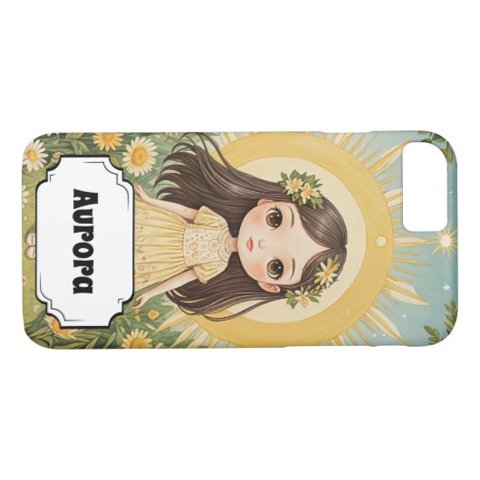 Sunny Serenade Personalisiert Case-Mate iPhone Hülle (Rückseite (Horizontal))