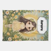 Sunny Serenade Personalisiert Geschirrtuch (Horizontal)