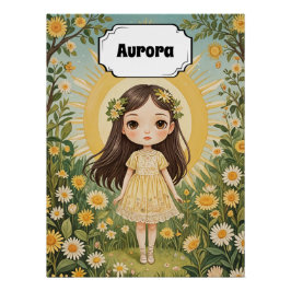 Sunny Serenade Personalisiert Poster