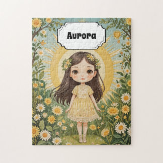 Sunny Serenade Personalisiert Puzzle