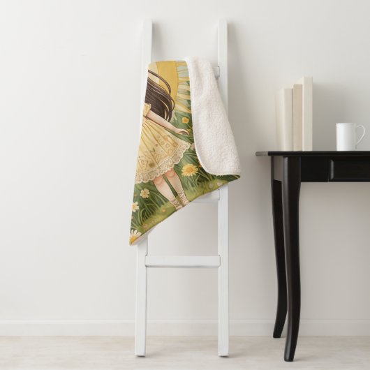 Sunny Serenade Personalisiert Sherpadecke (Beispiel)