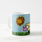Sunny Sheep Kaffeetasse (Vorderseite Links)