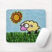 Sunny Sheep Mousepad (Mit Mouse)