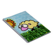 Sunny Sheep Notizblock (Rechte Seite)
