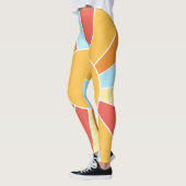 Sunny Shiny Sun Rays Design Leggings (Links)