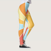 Sunny Shiny Sun Rays Design Leggings (Rechts)