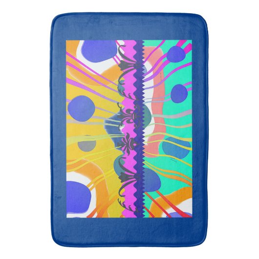 Sunny Sky Badematte (Vorderseite Vertikal)