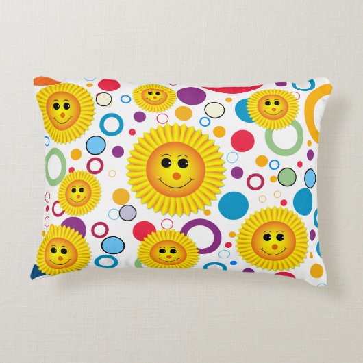Sunny Smile Dekokissen (Rückseite)