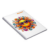 Sunny Smile Notizblock (Rechte Seite)