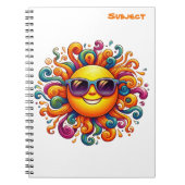 Sunny Smile Notizblock (Vorderseite)