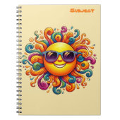 Sunny Smile Notizblock (Vorderseite)