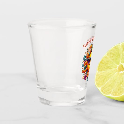 Sunny Smile-Summer Schnapsglas (Links)